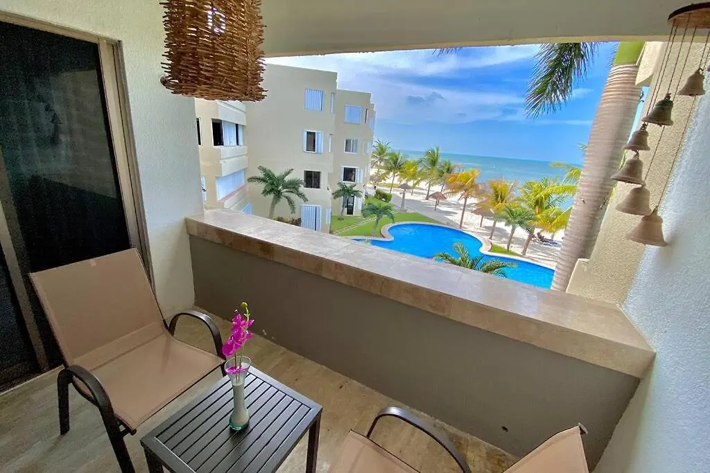 מלון דירות קנקון Oceanfront Condo Bm By Andiani מקסיקו